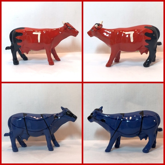 Xxx - 7 Silly Cows - Plastic - Picture 3 of 7